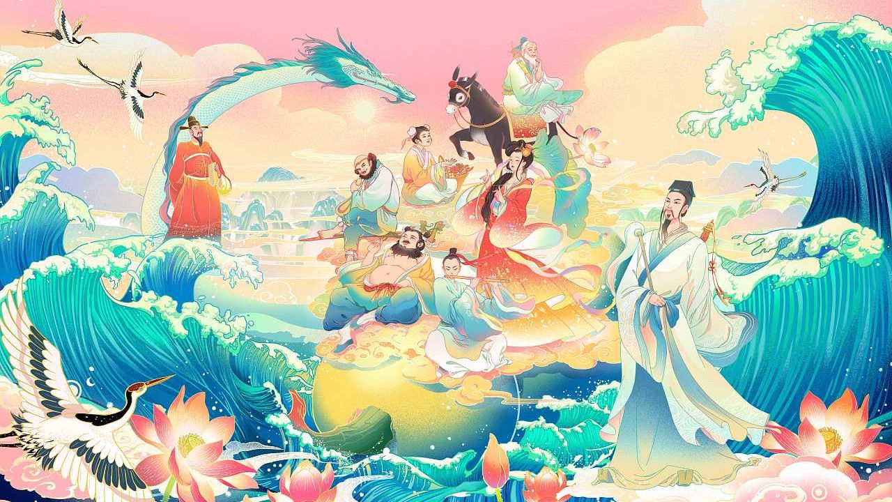 动画片小孩子爱看,八仙过海t4