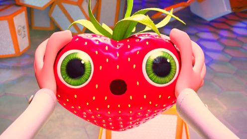 男孩发明了美食机，草莓变成了精灵，这还能吃吗？《天降美食2》