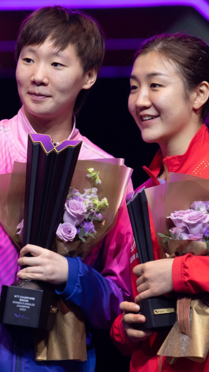 祝贺!陈梦/王曼昱夺得wtt新加坡大满贯女双冠军