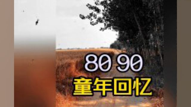 盘点80 90后的童年回忆,有没有你的童年回忆后的童年回忆