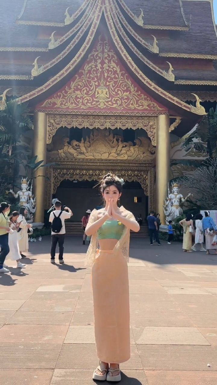 终于跳上这个了傣迪傣妹欢迎来到西双版纳