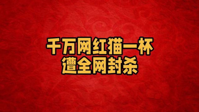 千万网红遭全网封杀,国家对散布谣言者零容忍.