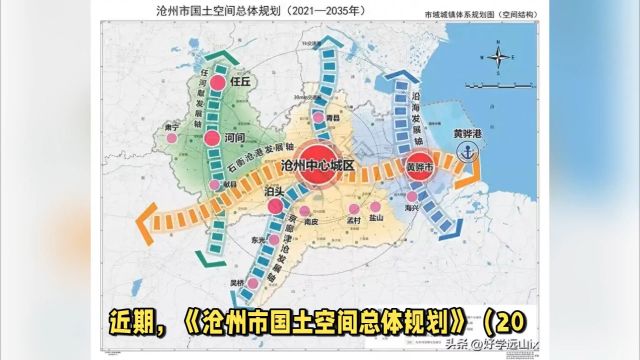 《沧州市国土空间总体规划》正式发布,为未来发展描绘宏伟蓝图