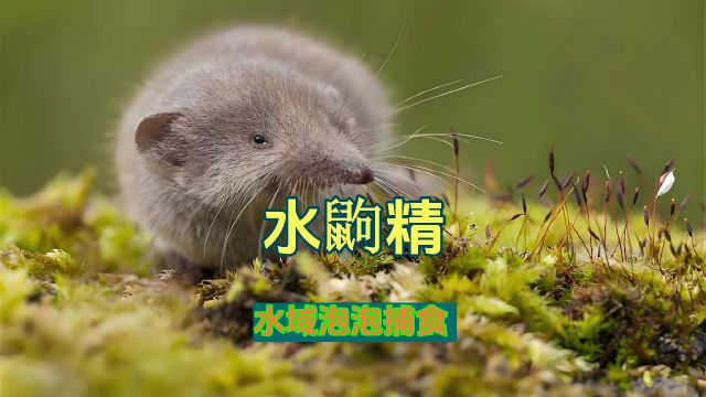 水中的隐形猎手:水鼩独特捕食技巧