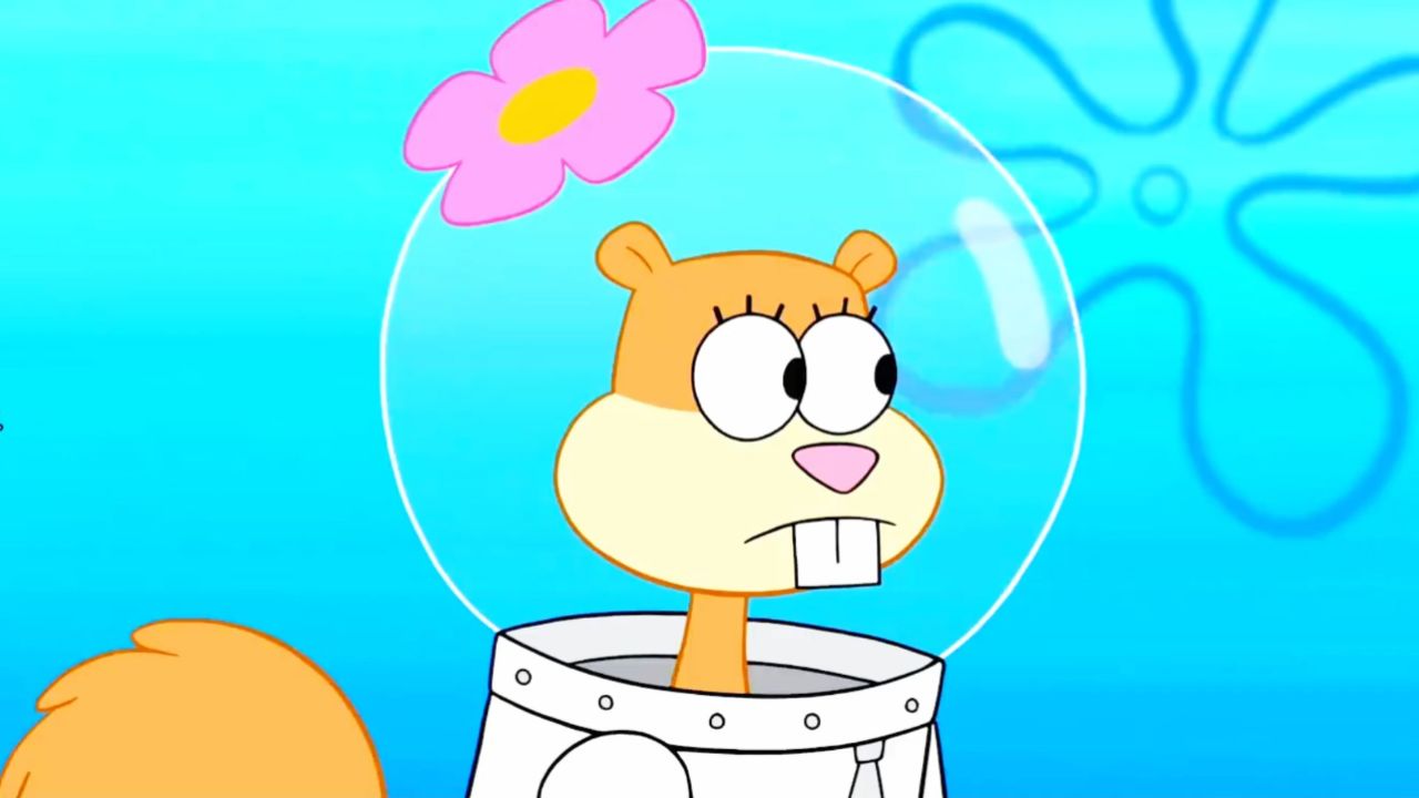 珊迪制造处了一直山核桃松鼠,最后却导致比奇堡陷入了灾难中