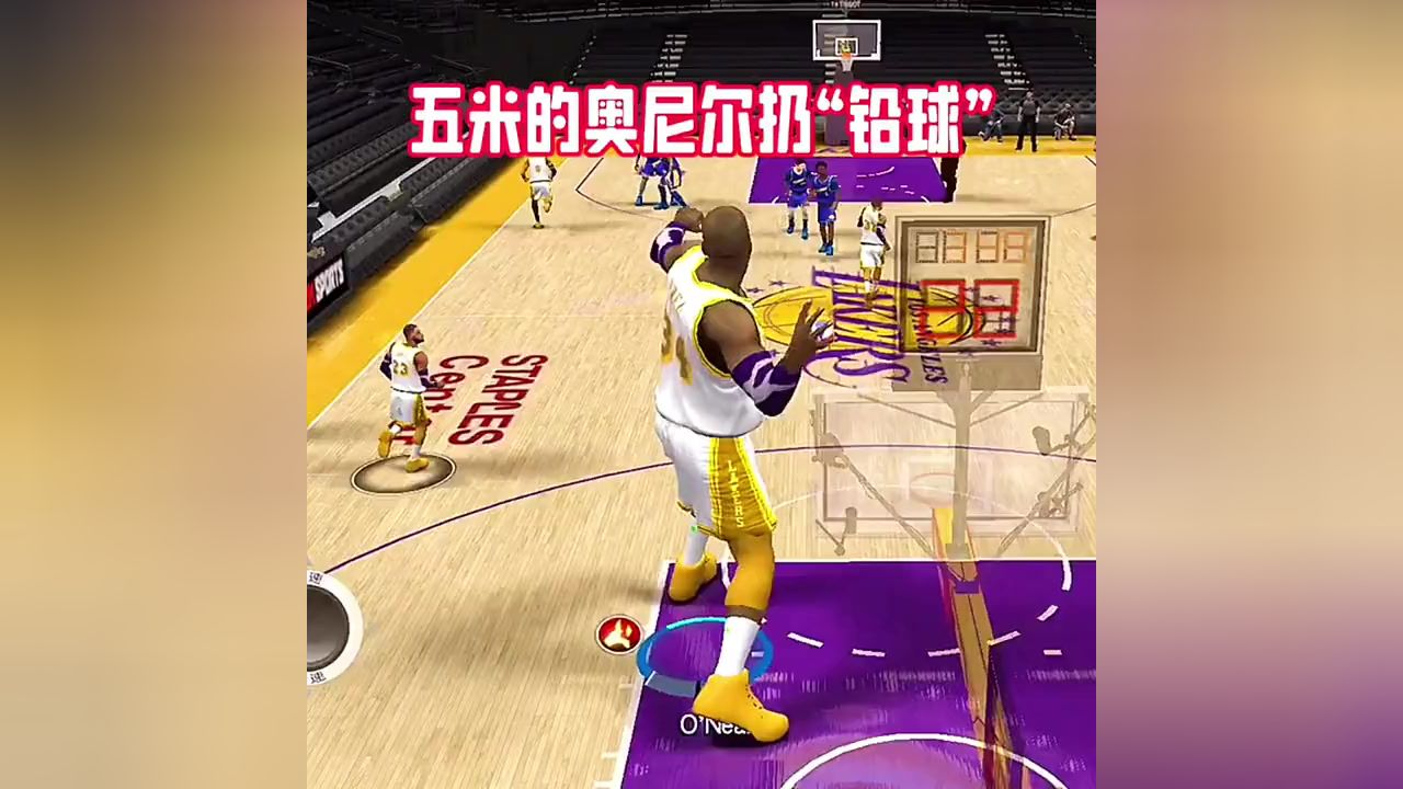 nba2konline2 奥尼尔的三分像呼吸一样简单