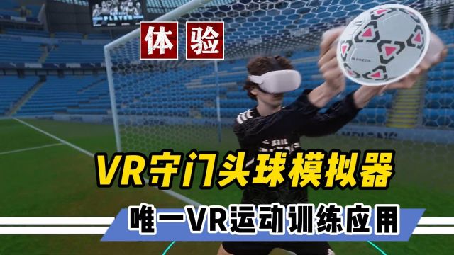 【VR玩乐】VR守门头球模拟器 唯一专业训练赛道的VR应用