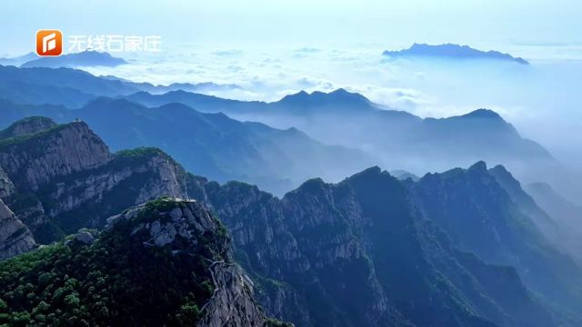 太美!登山观“海”!在石家庄打卡云端仙境