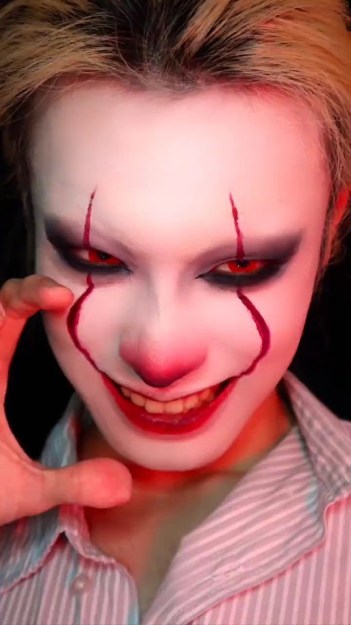 一起去玩耍吗?小丑仿妆!