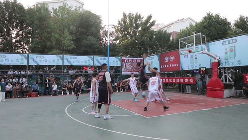 武邑县首届社区运动会篮球邀请赛开赛