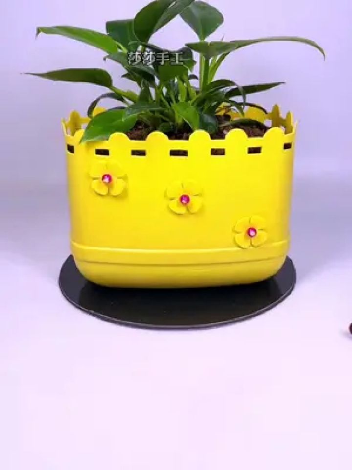 是个好东西简单改造一下做花盆做收纳盒的好看又实用#变废为宝 #手工