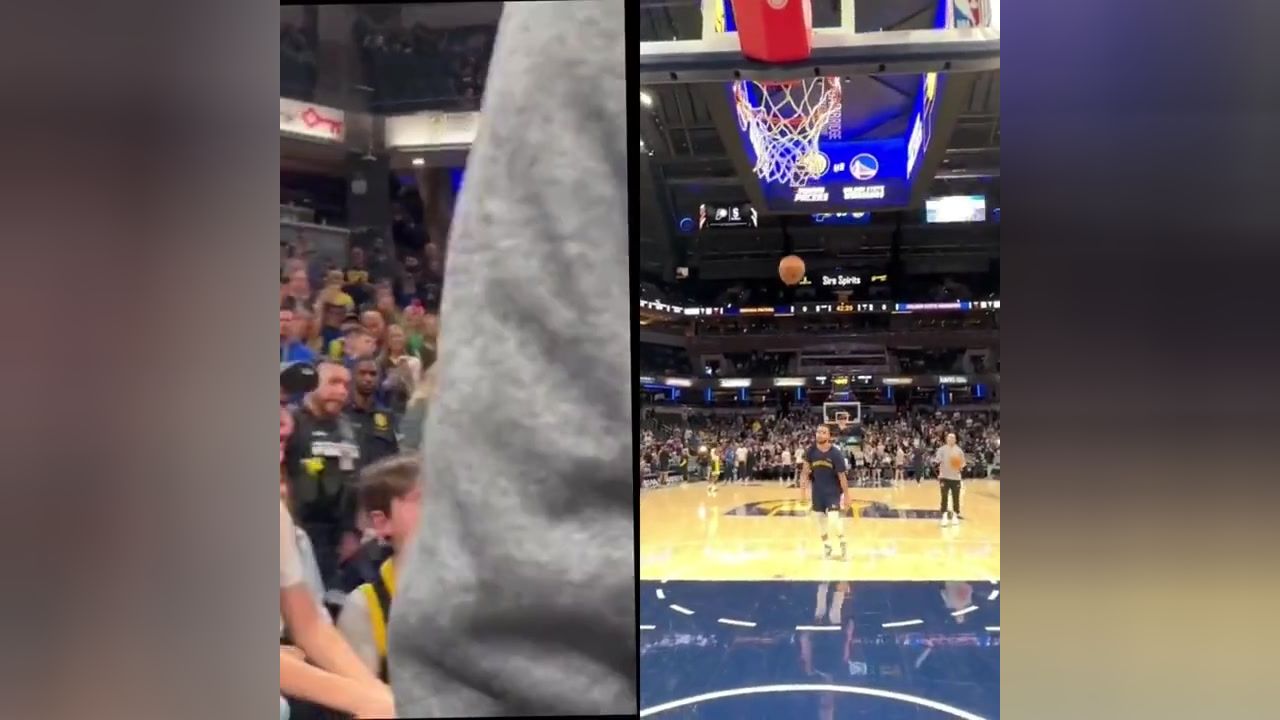 库里今日在球场