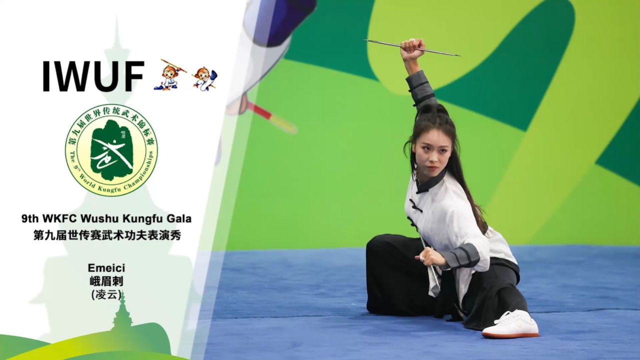 第九届世传赛武术功夫表演秀-峨眉刺(凌云)