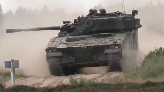 CV90步兵战车,升级空间较大,在战争中表现非常好