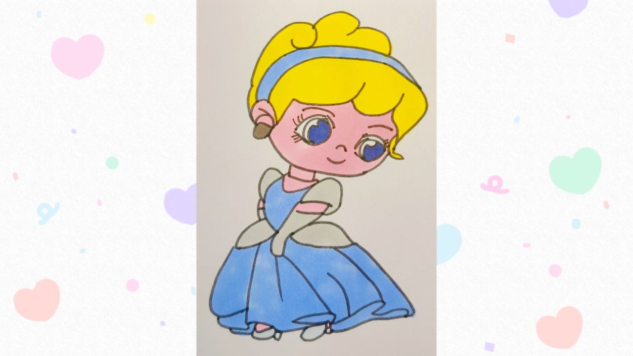 妈妈画的艾莎vs我画的艾莎