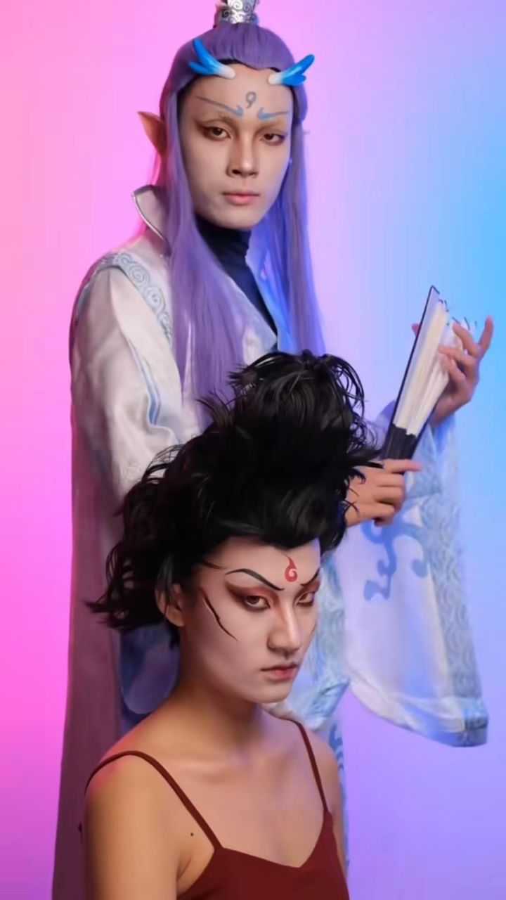 你们要的敖丙哪吒同框来啦