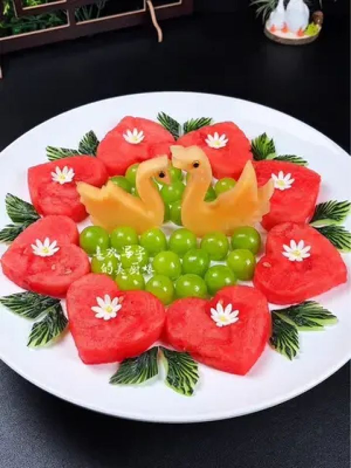 创意果盘 #果蔬雕刻#果盘制作