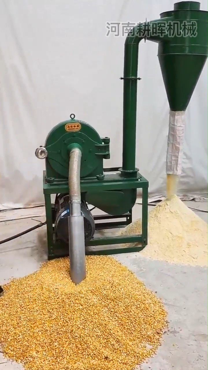 自吸式玉米磨粉机 磨玉米面机器 粮食打粉机