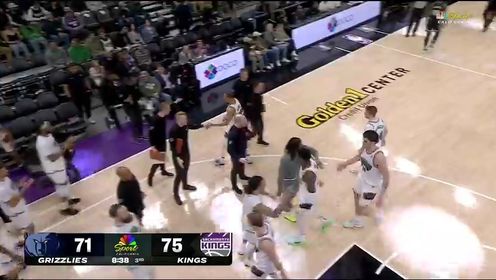 《NBA全场集锦》【回放】灰熊vs国王第3节英文原声回放