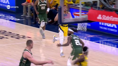 《NBA全场集锦》尽显指挥官风采！哈利伯顿长传制导托平高高跃起空中将球放进篮筐