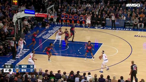 《NBA全场集锦》外线照单全收 哈特布伦森弹无虚发三分连珠
