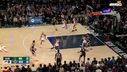 《NBA全场集锦》【回放】NBA常规赛：雄鹿vs尼克斯第2节中文解说回放