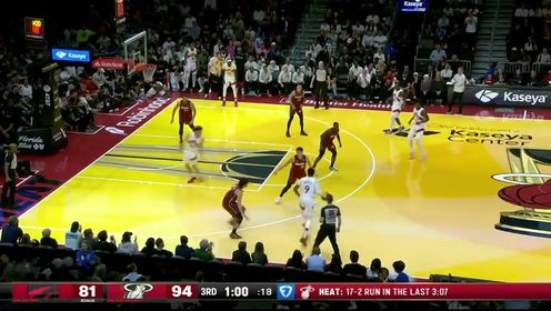 《迈阿密热火》【回放】NBA杯小组赛：猛龙vs热火第3节中文解说回放