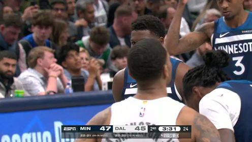 《达拉斯独行侠》NBA常规赛：森林狼vs独行侠英文原声全场回放