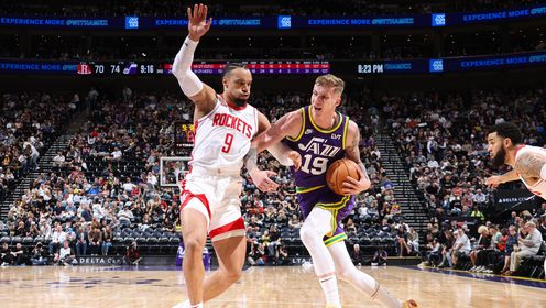 《NBA全场集锦》【球星】萨马尼奇vs火箭集锦 内线翻江倒海轻取22+6助队取胜