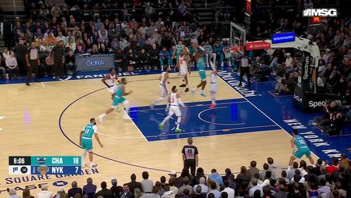 《NBA全场集锦》惊人的运动天赋 米勒转身过掉防守一步登天施展暴力虐筐