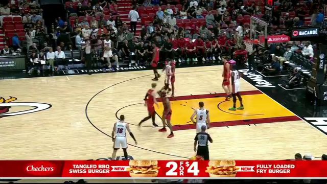 NBA常规赛：猛龙vs热火第3节中文解说回放