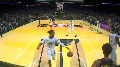 《NBA全场集锦》【回放】骑士vs老鹰第2节英文原声回放