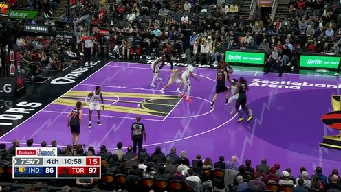 《多伦多猛龙》【回放】NBA杯小组赛：步行者vs猛龙第4节中文解说回放