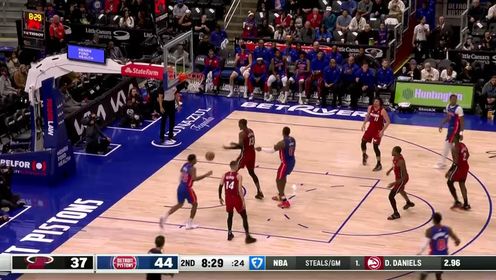 《NBA全场集锦》【回放】NBA常规赛：热火vs活塞第2节英文原声回放