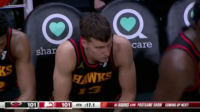 NBA常规赛：热火vs老鹰第4节中文解说回放