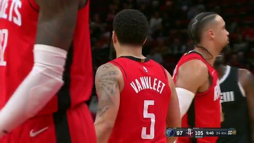 《休斯敦火箭》【回放】NBA常规赛：灰熊vs火箭第4节英文原声回放