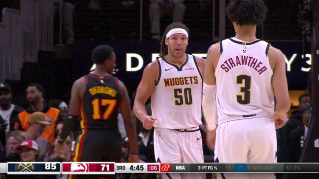 掘金129-122老鹰 博格丹空砍40分约基奇25+8+8携手穆雷29+9率队取胜