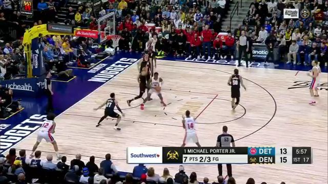 活塞vs掘金第1节中文解说回放