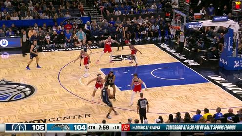 《NBA全场集锦》默契值拉满！萨格斯假动作点飞防守助攻班凯罗暴力灌筐