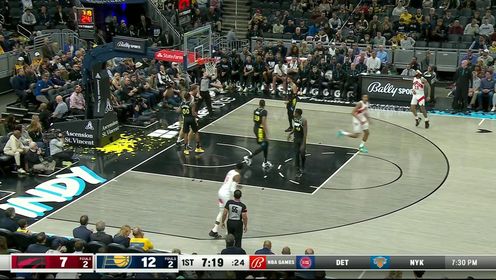 《NBA全场集锦》投桃报李回应你 巴恩斯巧妙做饼博尔特尔暴力扣篮