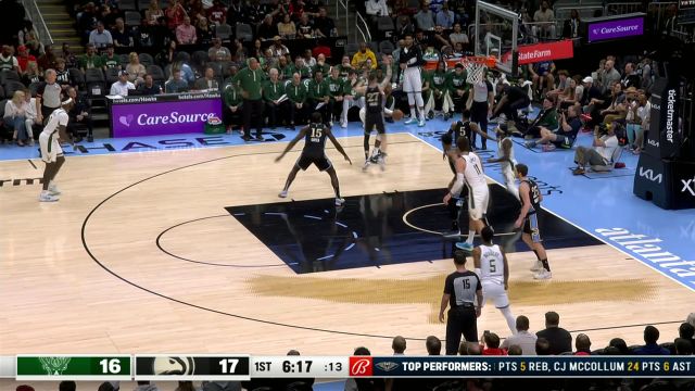 米德尔顿vs老鹰集锦 全场得到21+6+6稳定输出助球队取胜