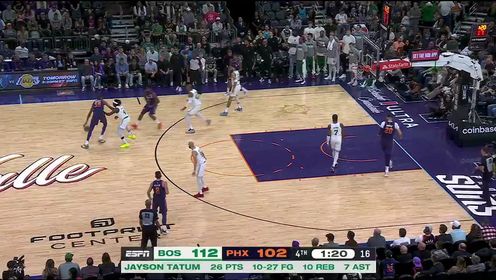 《菲尼克斯太阳》【回放】NBA常规赛：凯尔特人vs太阳第4节中文解说回放