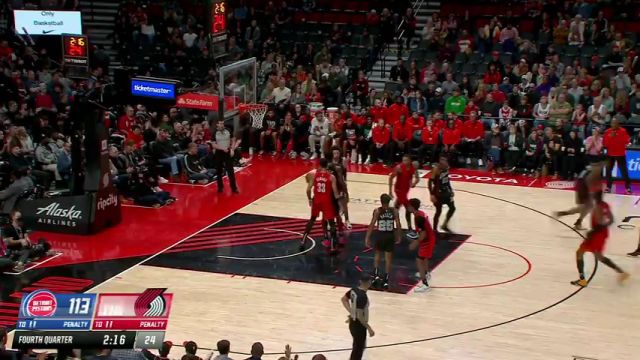 活塞vs开拓者第4节中文解说回放