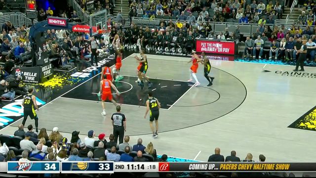 吉迪vs步行者集锦 全场14+9+12攻传两端皆有建树