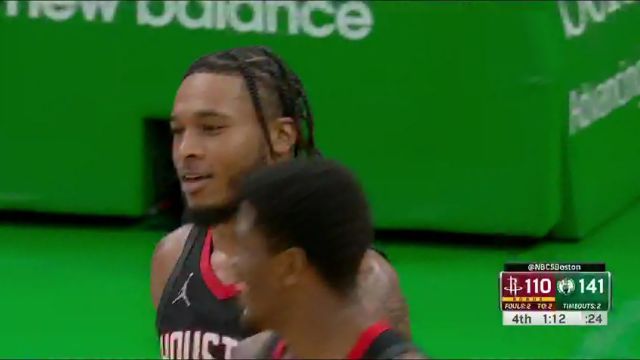 NBA常规赛：火箭vs凯尔特人第4节中文解说回放