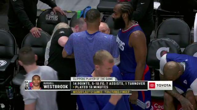 NBA常规赛：步行者vs快船第4节中文解说回放