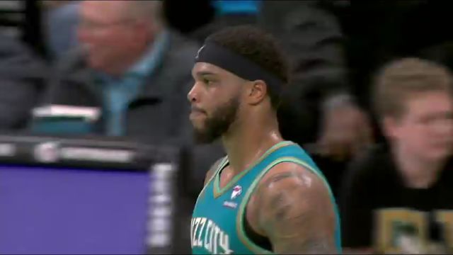 NBA常规赛：骑士vs黄蜂第2节中文解说回放