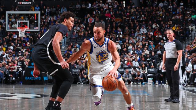 勇士109-98篮网 库库合砍57分勇士客场胜篮网