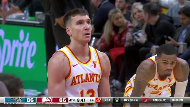 NBA常规赛：魔术vs老鹰第4节中文解说回放