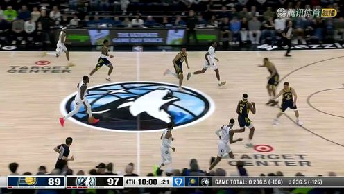 《NBA全场集锦》【回放】步行者vs森林狼中文解说全场回放